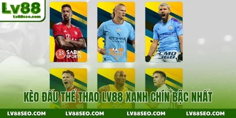 Kèo đấu thể thao LV88 xanh chín bậc nhất